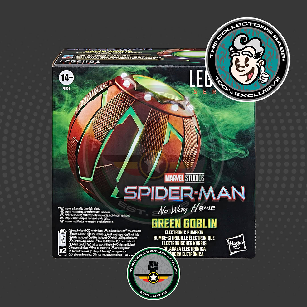 Marvel Legends Series (Spider-Man: No Way Home) Green Goblin Electronic Pumpkin Bomb 1