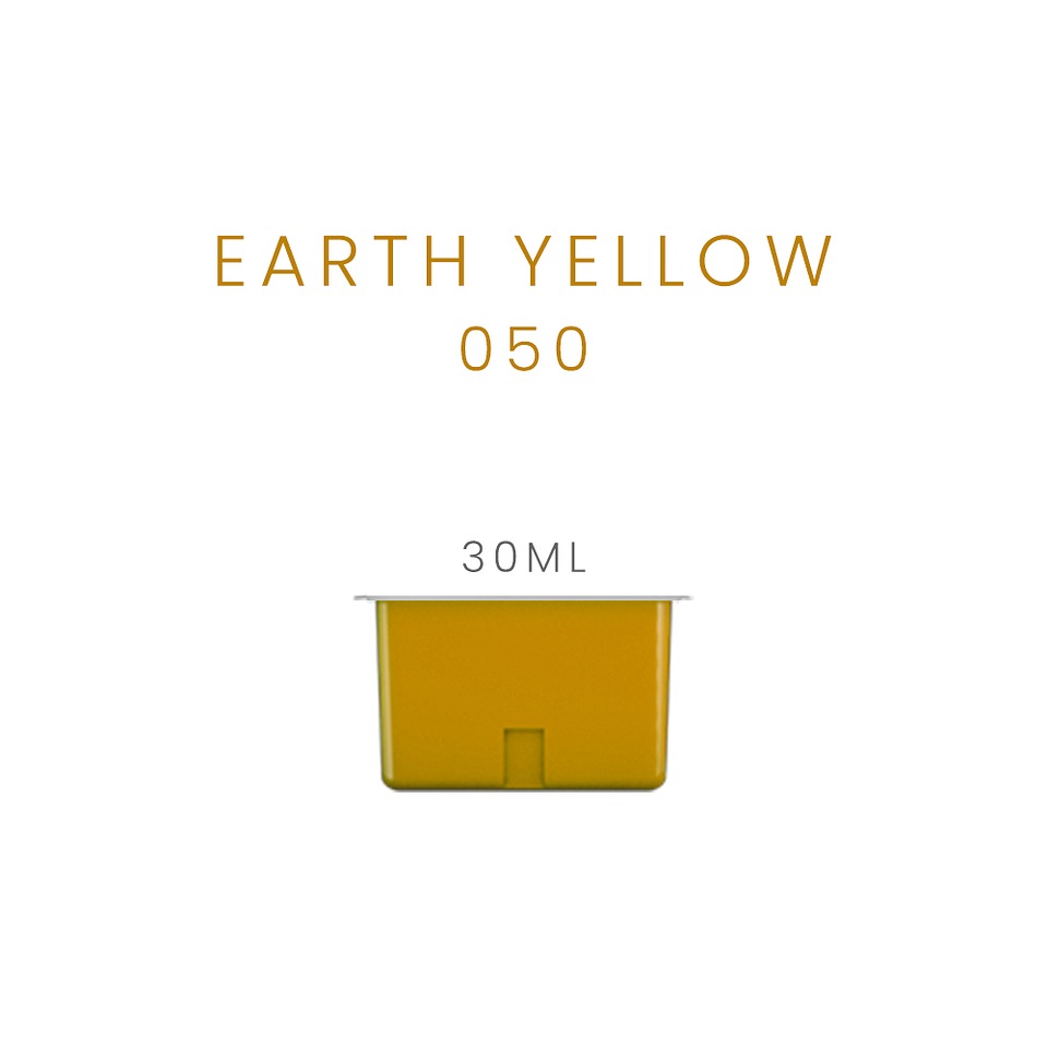 EARTH YELLOW 050 Recambio de Pintura Gouache Miya Himi de 30 ml 4 unidades 1