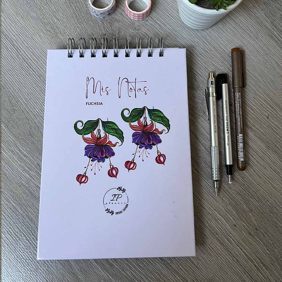 LIBRETA MIS NOTAS DE INGRID PAREJA PEQUEÑA 1