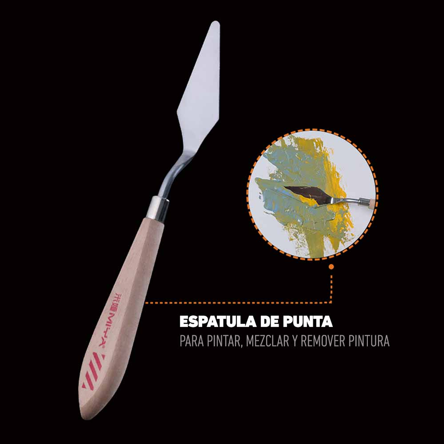 MIYA ESPATULA DE PUNTA  3