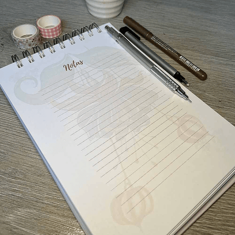 LIBRETA MIS NOTAS DE INGRID PAREJA PEQUEÑA