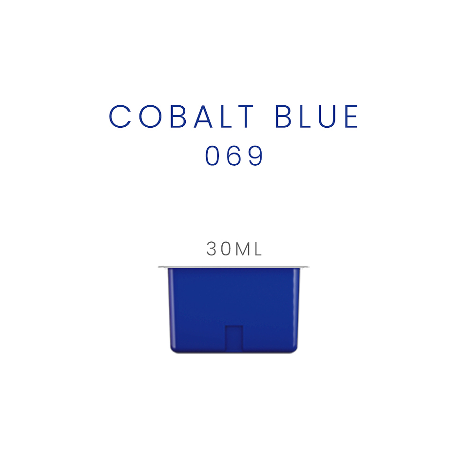 COBALT BLUE 069 Recambio de Pintura Gouache Miya Himi de 30 ml 4 unidades 1