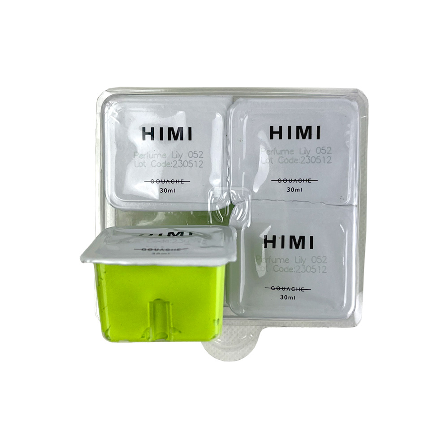 PERFUME LILY 052 Recambio de Pintura Gouache Himi de 30 ml 4 unidades 2