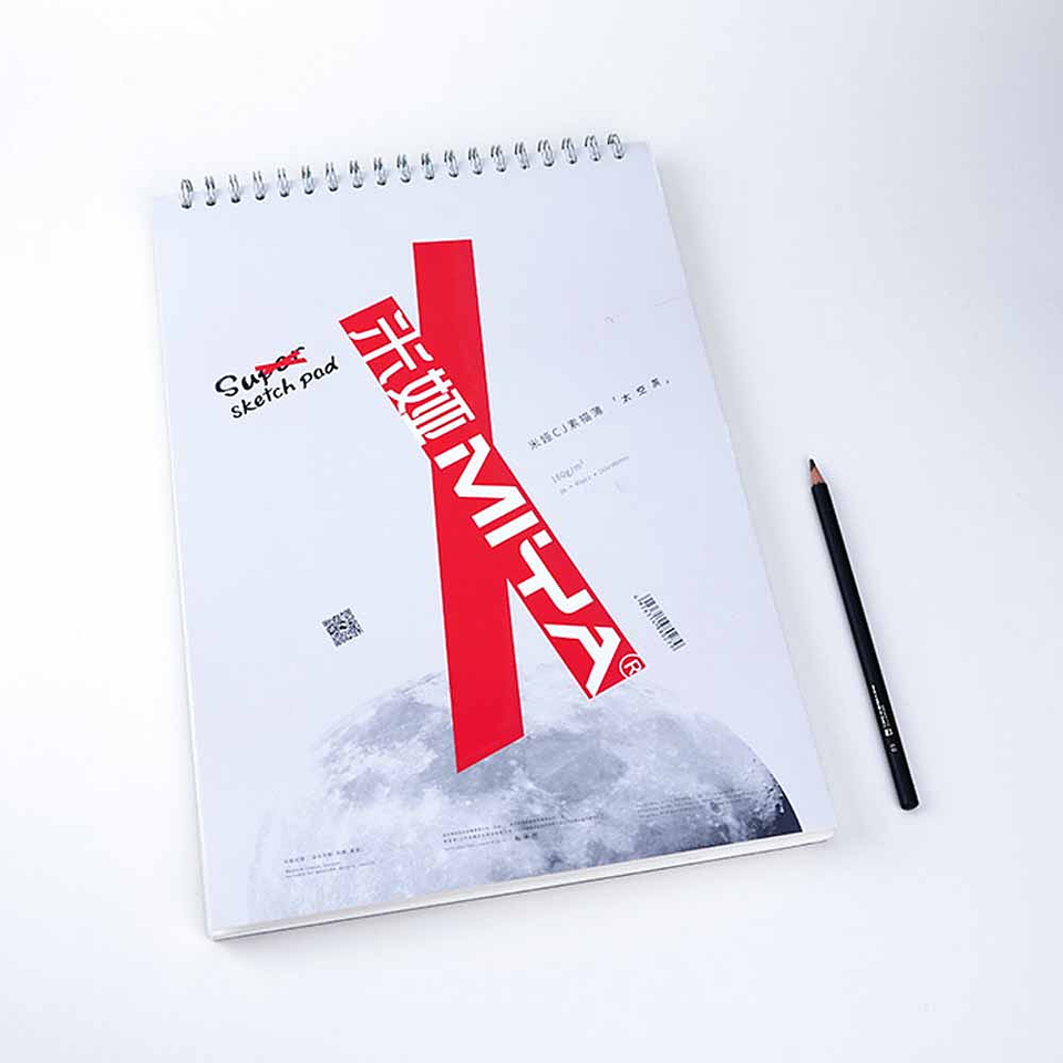 MIYA SKETCH PAD (40PCS,16K/160G) 2