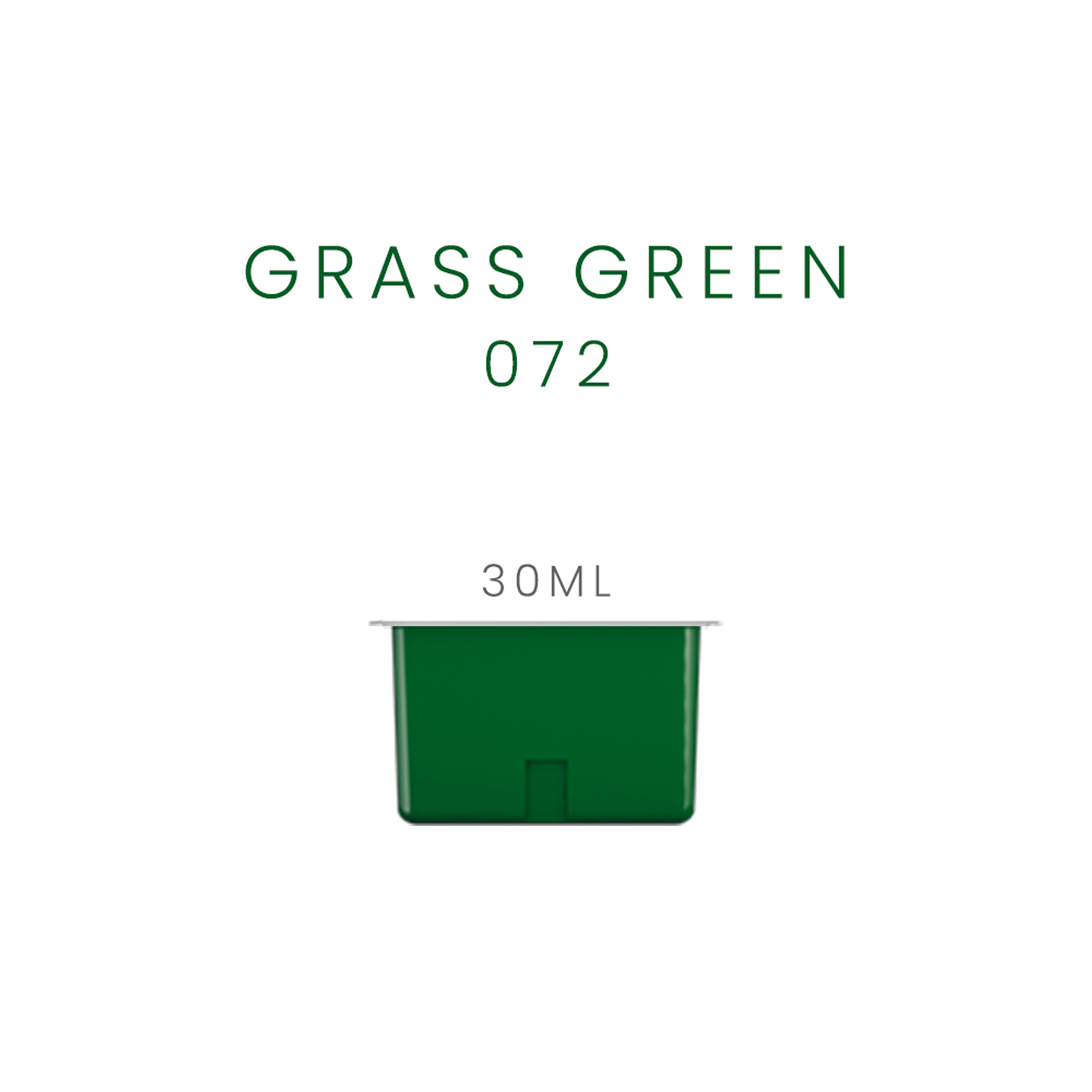 GRASS GREEN 072 Recambio de Pintura Gouache Miya Himi de 30 ml 4 unidades 1