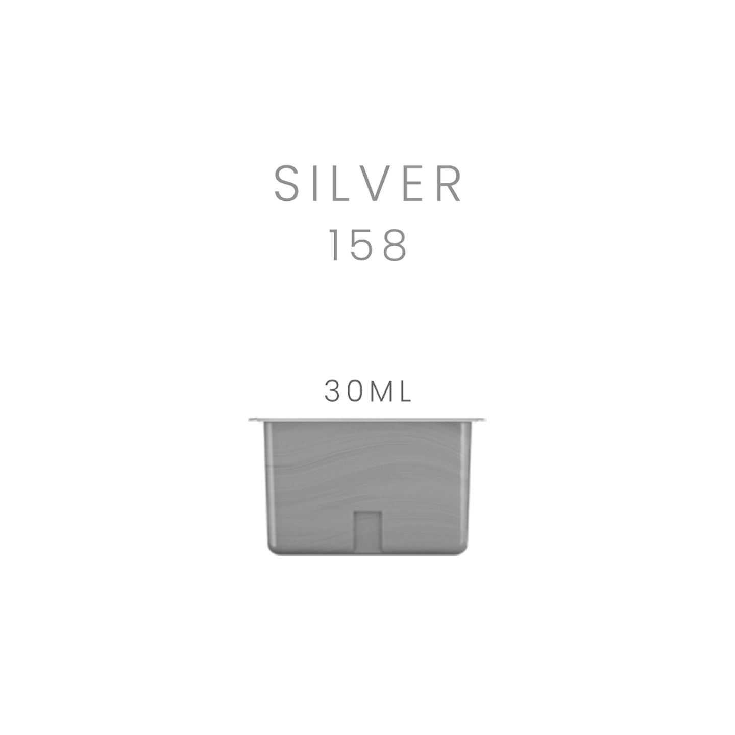 SILVER 158 Recambio de Pintura Gouache Himi de 30 ml 4 unidades 1