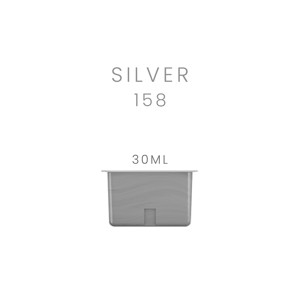 SILVER 158 Recambio de Pintura Gouache Himi de 30 ml 4 unidades 1