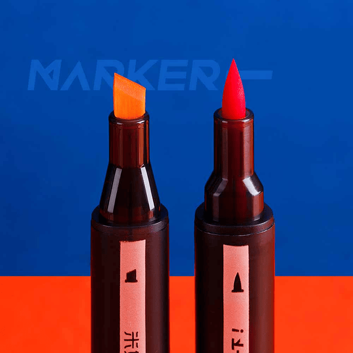 MIYA SET MARCADORES BASE ALCOHOL 60 COLORES  8