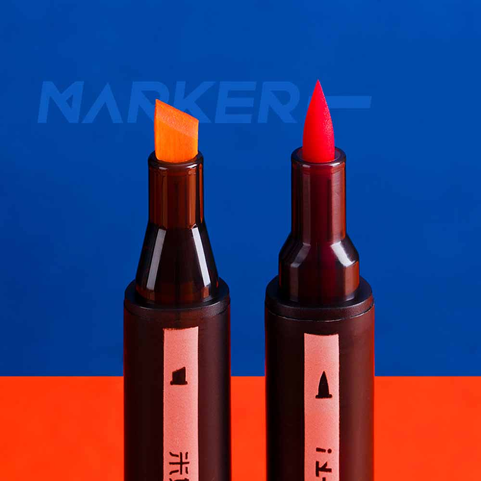 MIYA SET MARCADORES BASE ALCOHOL 60 COLORES  8