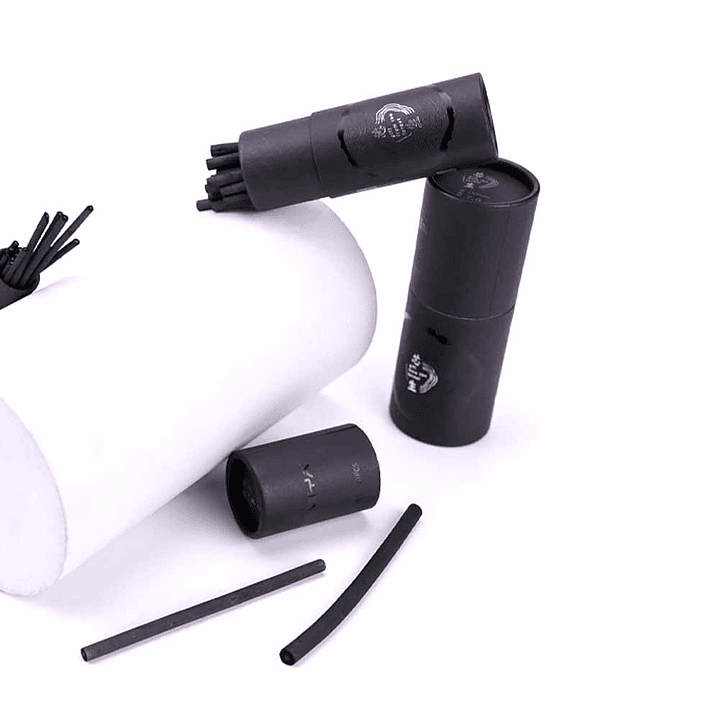 MIYA SET DE BARRAS DE CARBONCILLO DE SAUCE (20 PIEZAS 120*5~7MM) 2