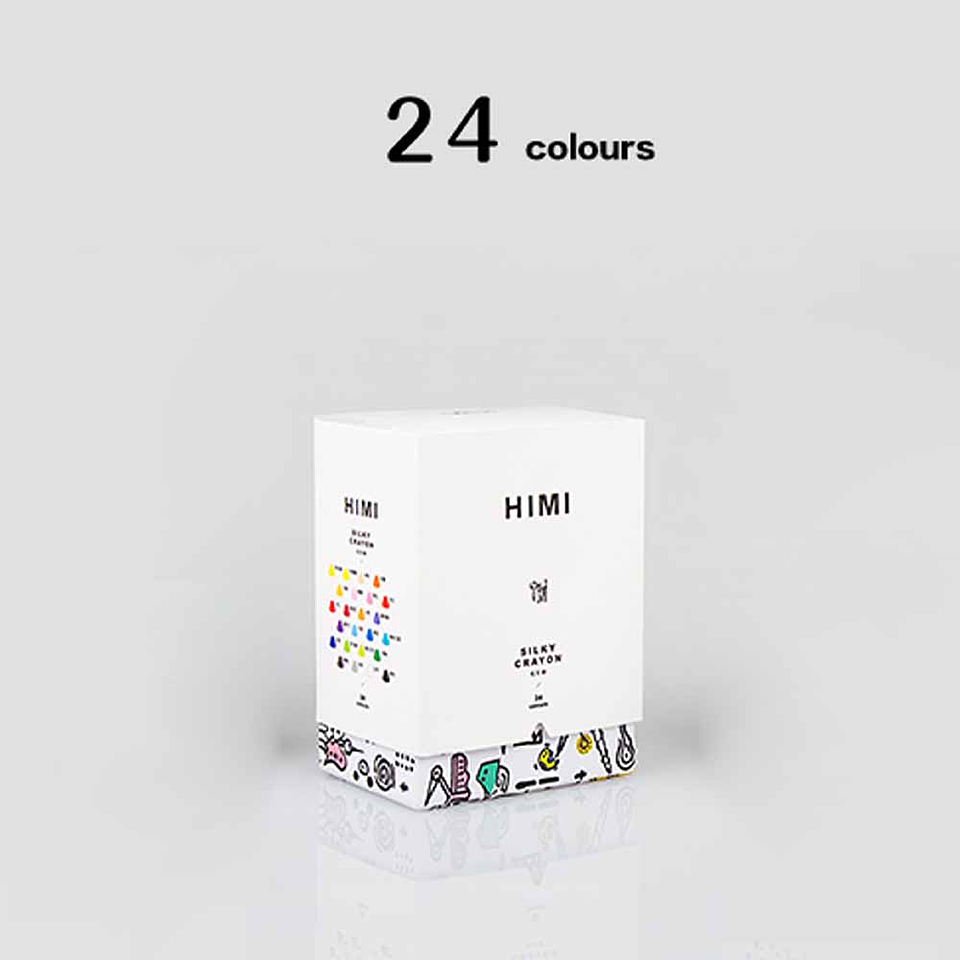 HIMI CRAYONES SET 24 COLORES  2