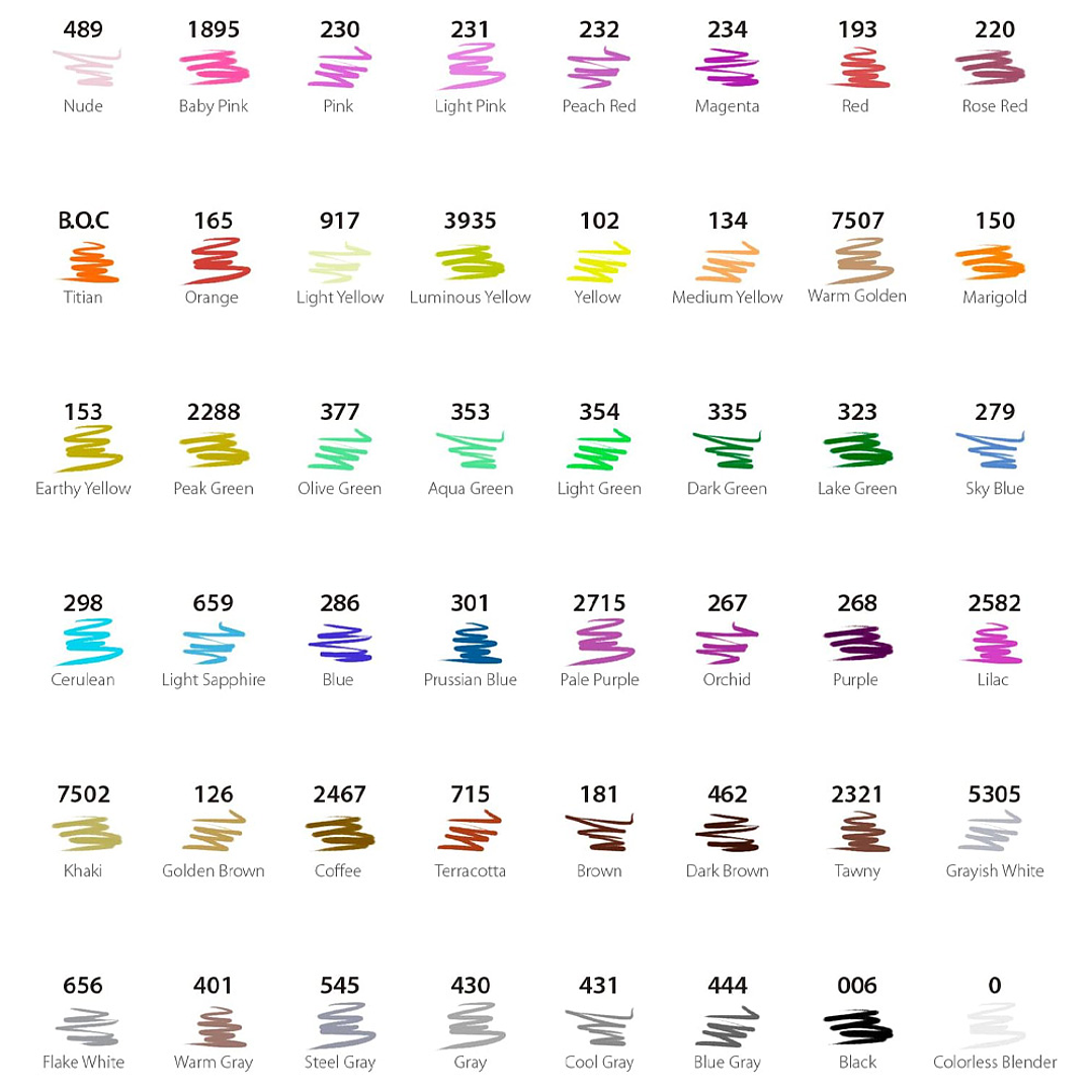 OHUHU 48 MARCADORES DE ALCOHOL + 1 BLENDER. FINA&BISELADA 2