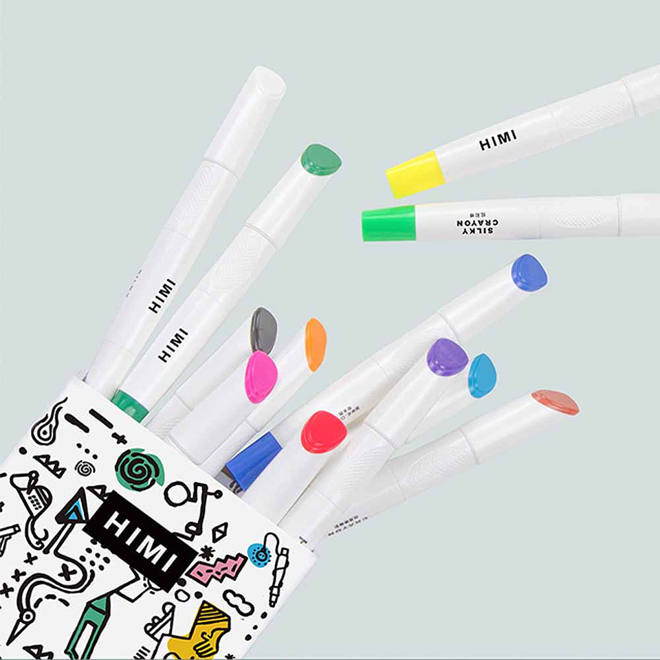 HIMI CRAYONES SET 24 COLORES  5