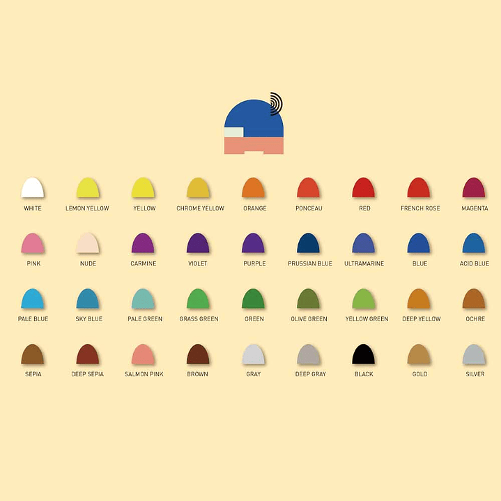 HIMI LÁPICES OLEO GEOMETRICOS 36 COLORES  5