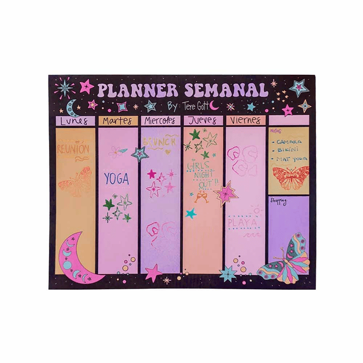 PLANNER SEMANAL TERE GOTT 1