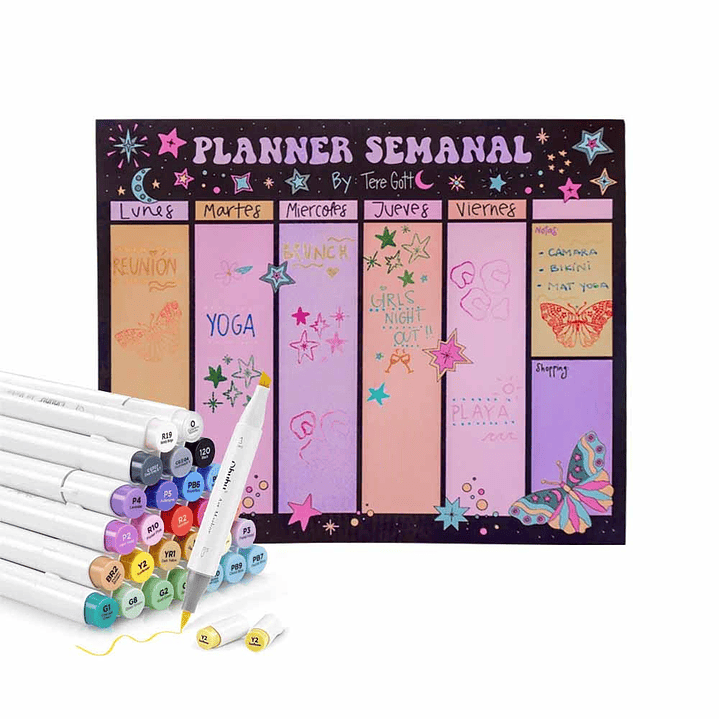 PLANNER SEMANAL TERE GOTT 2