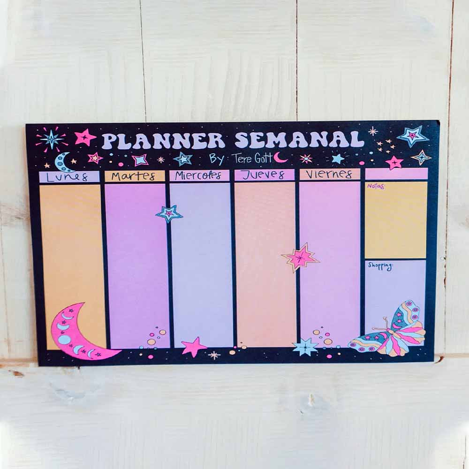 PLANNER SEMANAL TERE GOTT 4