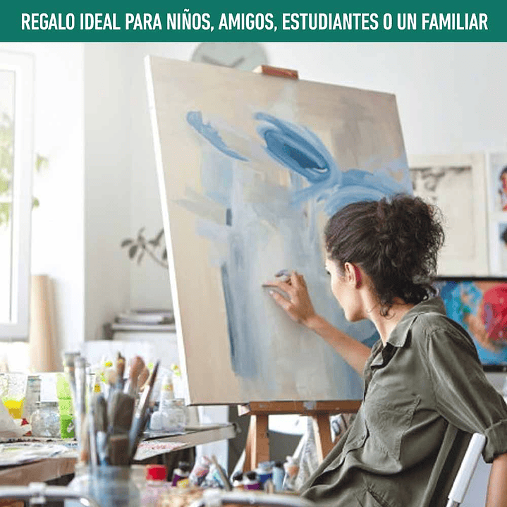 HIMI SET GOUACHE 12 PIEZAS  4