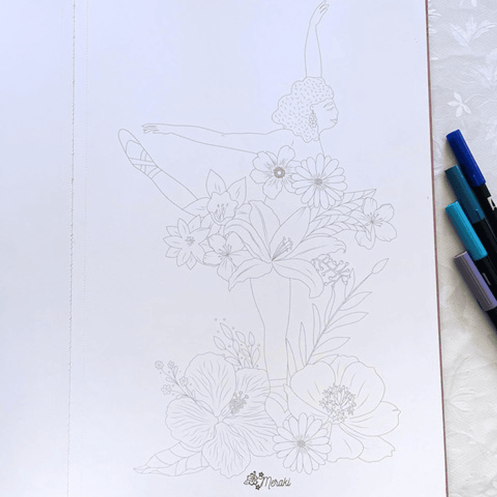 LIBRO PARA COLOREAR AFLORARTE 2