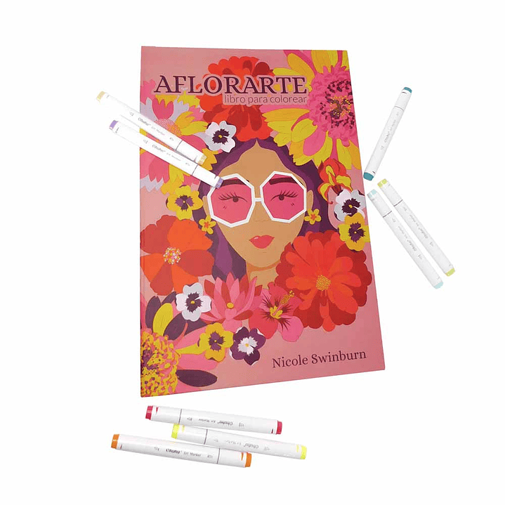 LIBRO PARA COLOREAR AFLORARTE 4