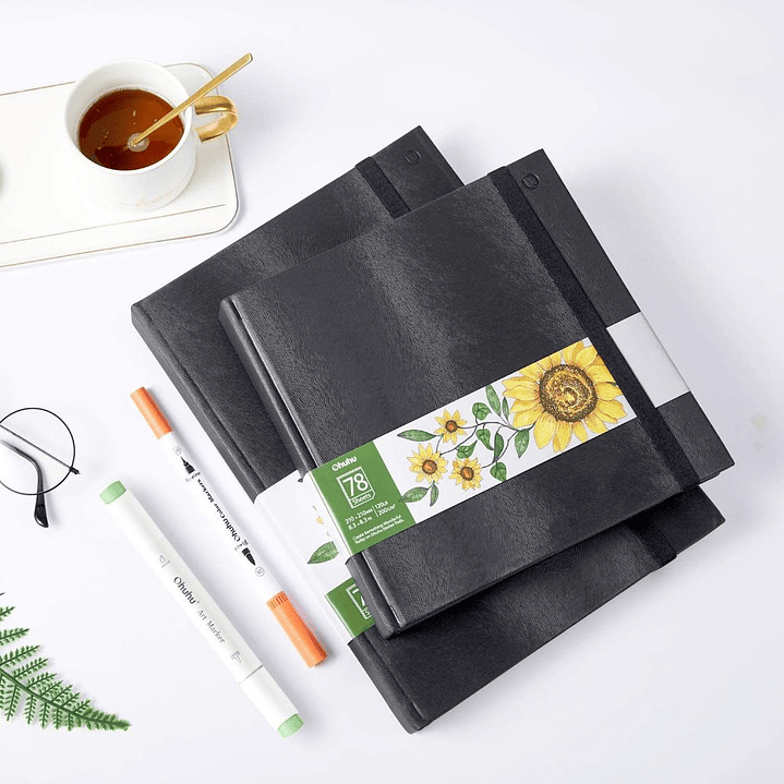 OHUHU SET DE 2 BLOCK PARA MARCADORES DE ALCOHOL. 2