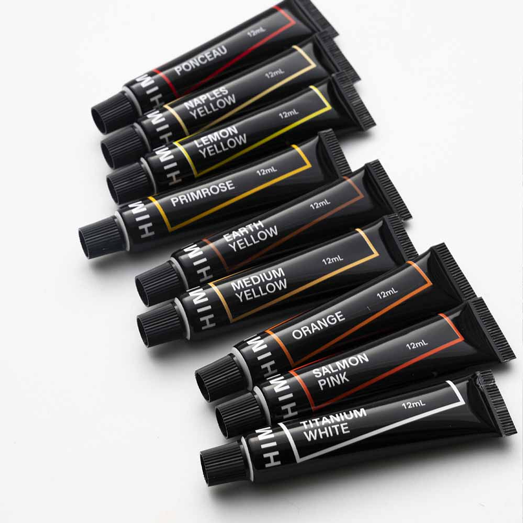 HIMI SET DE TUBO ACRILICO 12 ML - 36 COLORES  6