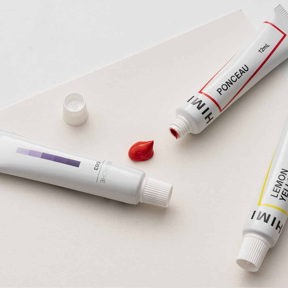 HIMI SET DE TUBO DE 24 PINTURA GOUACHE 12ML 6