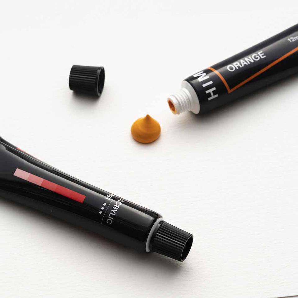 HIMI SET DE TUBO ACRILICO 12 ML - 36 COLORES  7