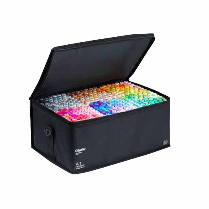 OHUHU 320 MARCADORES DE ALCOHOL + 1 BLENDER FINA&BISELADA 1