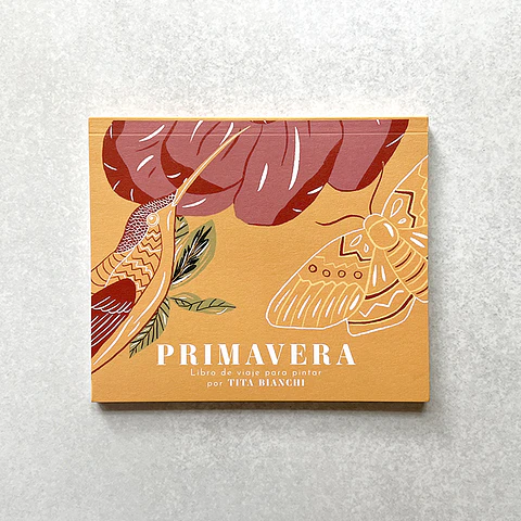 LIBRO DE VIAJE TITA BIANCHI PRIMAVERA