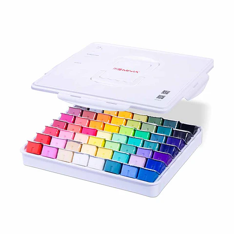 MIYA SET GOUACHE 56 COLORES / 30GR 