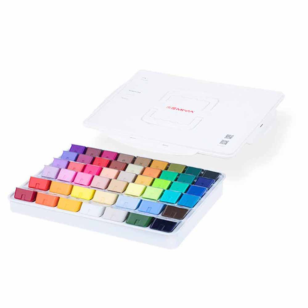 MIYA SET GOUACHE 50 COLORES (36*30ML/ 14*60ML) 1