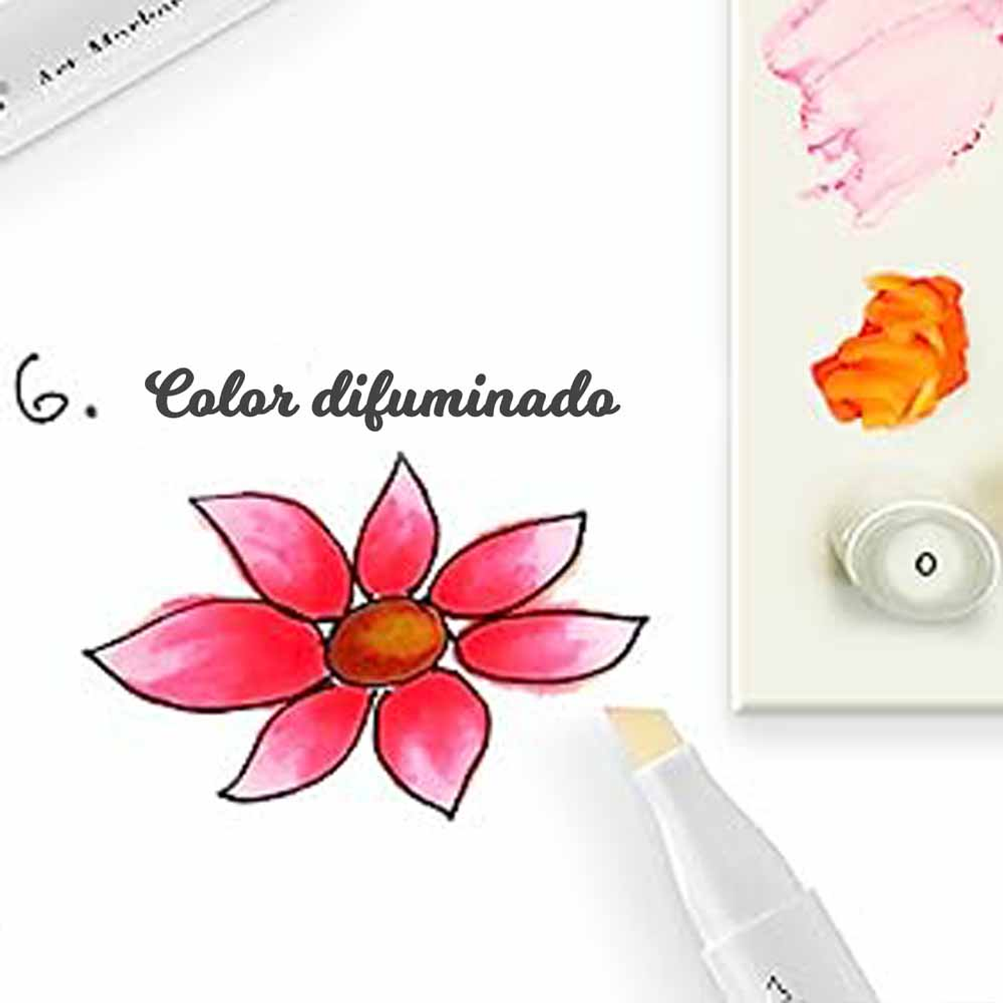 OHUHU 60 MARCADORES DE ALCOHOL + 1 BLENDER FINA&BISELADA 10