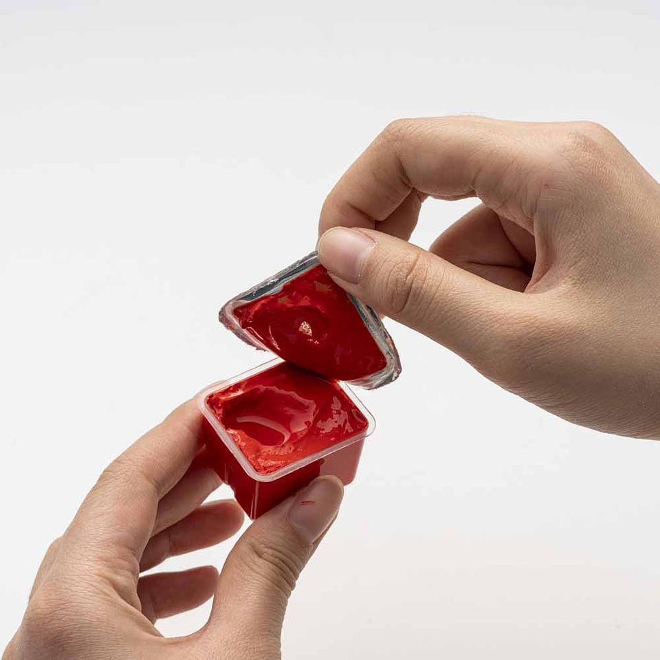 HIMI SET GOUACHE 18 COLORES / 30GR + PINCELES (ESTUCHE VERDE) 2