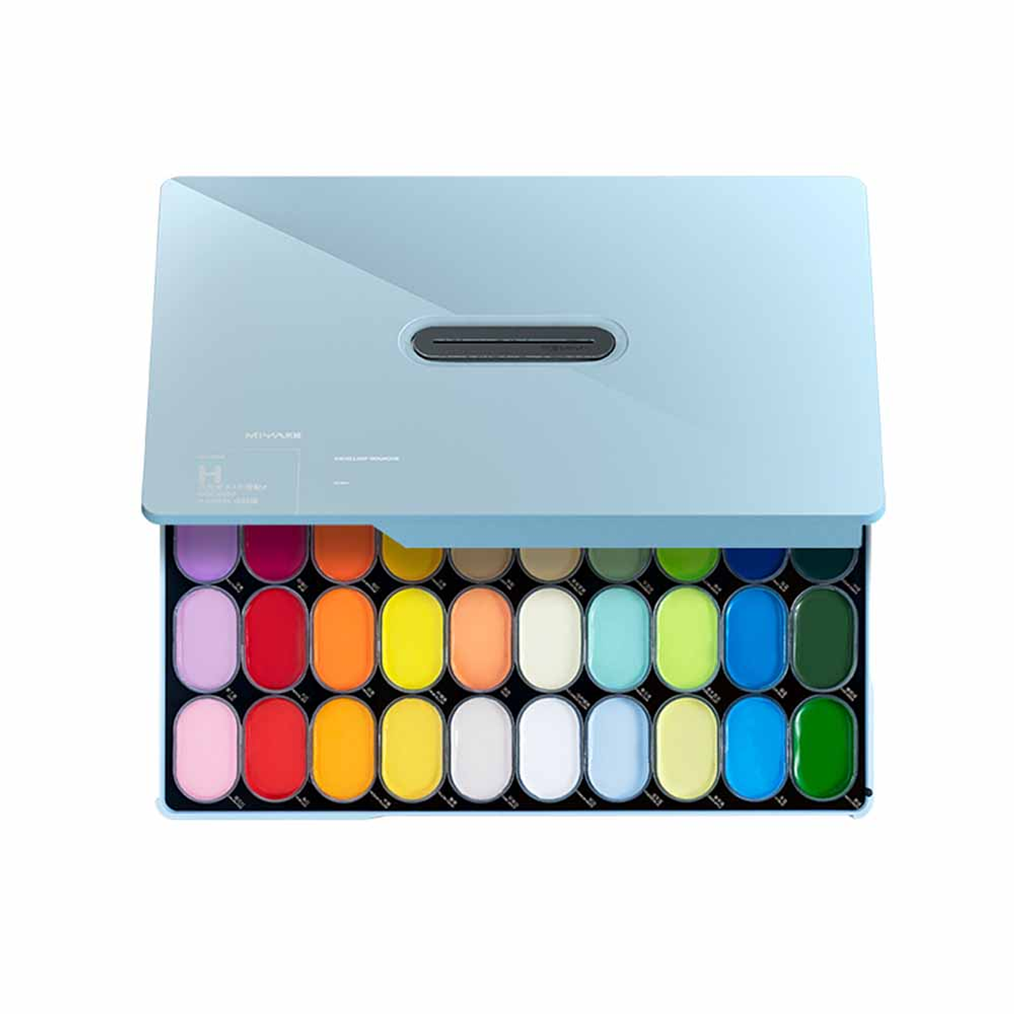 MIYA GOUACHE SERIE H 43 COLORES  1