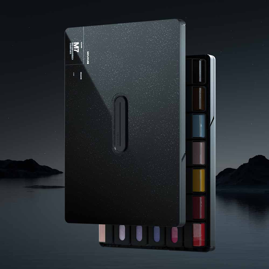 MIYA GOUACHE SERIE M 43 COLORES  1