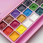 HIMI SET GOUACHE 18 COLORES / 30GR + PINCELES (ESTUCHE ROSADO) - Miniatura 3