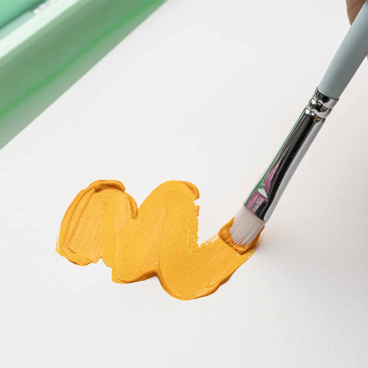 HIMI SET GOUACHE 18 COLORES / 30GR + PINCELES (ESTUCHE AMARILLO) 5