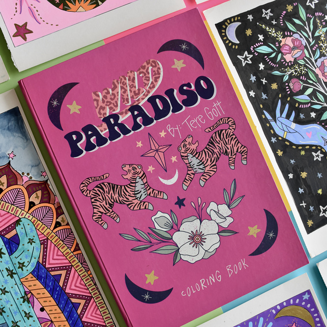 LIBRO PARA COLOREAR PARADISO TERE GOTT 10