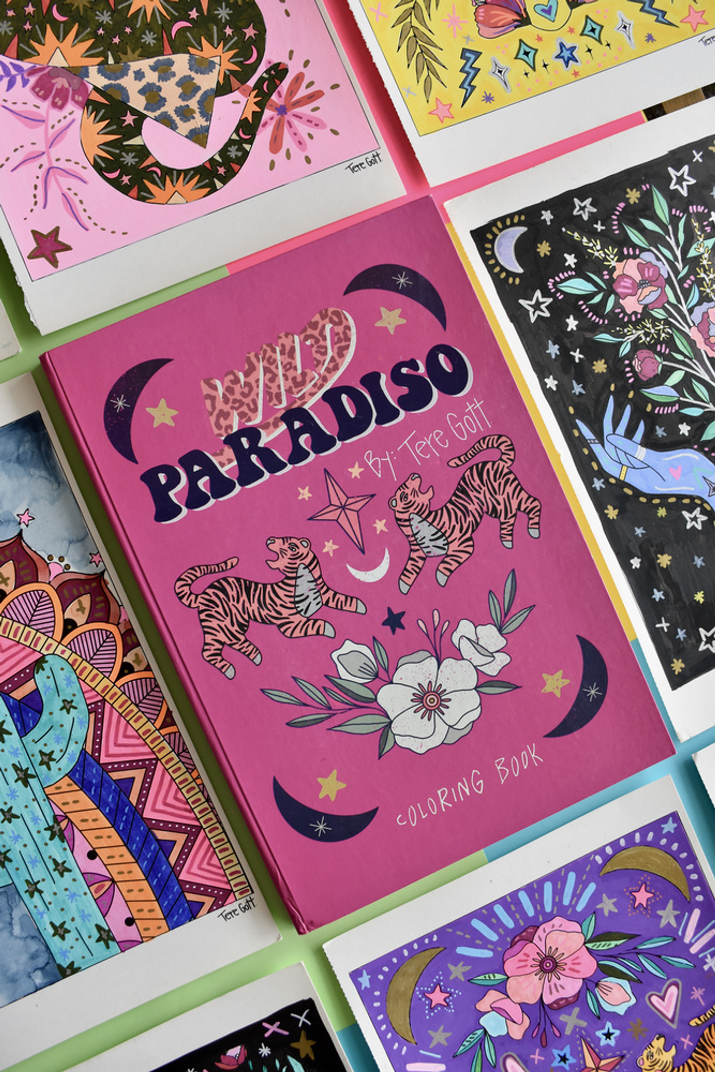 LIBRO PARA COLOREAR PARADISO TERE GOTT 10