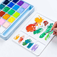 HIMI SET GOUACHE 24 COLORES / 30GR (NO INCLUYE PINCEL) ESTUCHE CELESTE - Miniatura 5