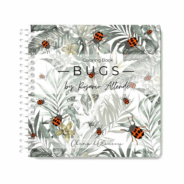 LIBRO COLORING BOOK BUGS ROSARIO ALLENDE 1
