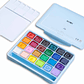 HIMI SET GOUACHE 24 COLORES / 30GR (NO INCLUYE PINCEL) ESTUCHE CELESTE - Miniatura 6