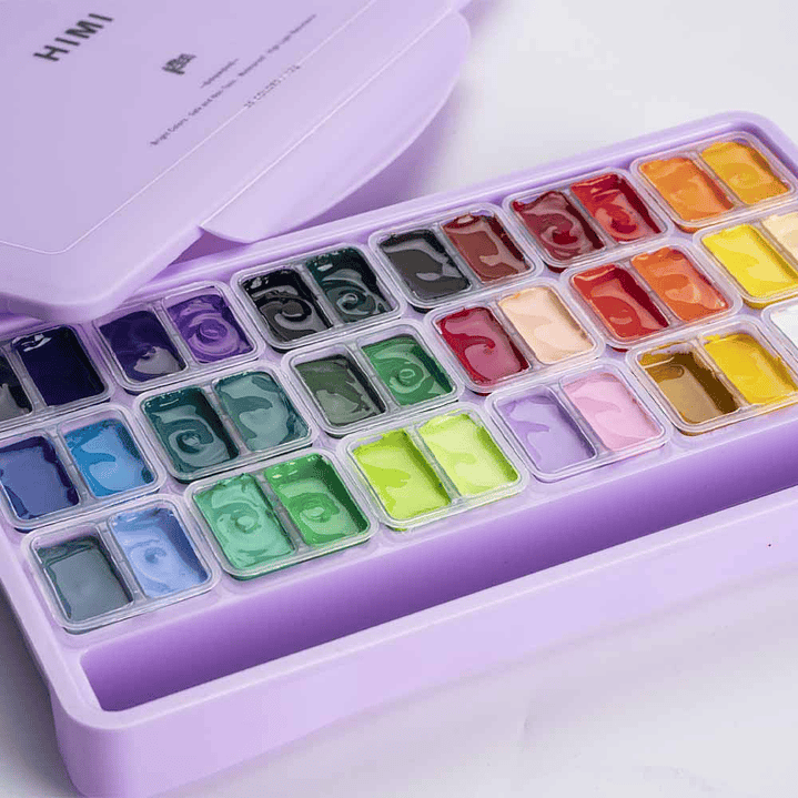 HIMI SET GOUACHE 36 COLORES / 12GR  6