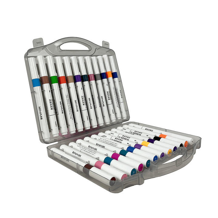 MIYA SET ACRILICOS 24 COLORES 4