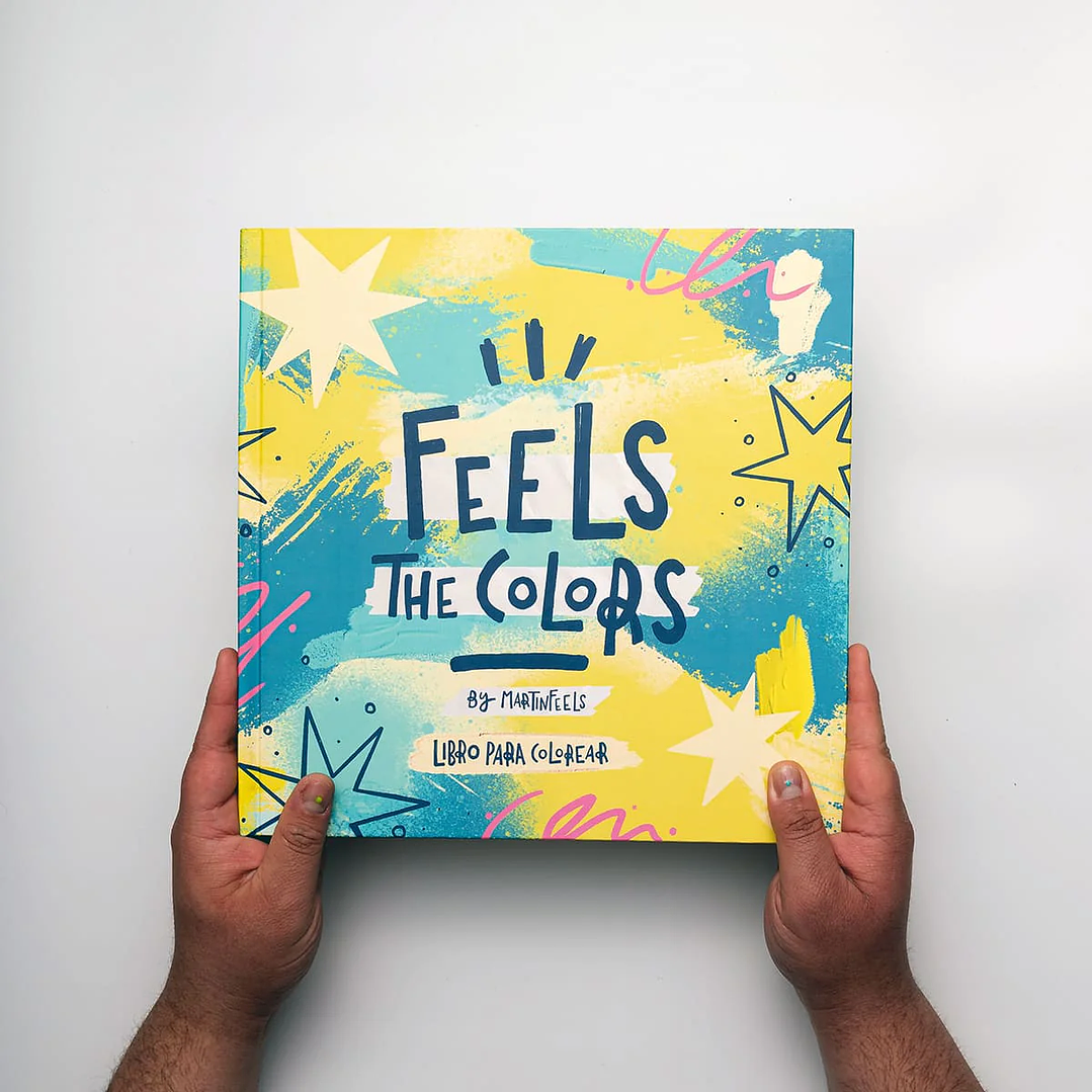 LIBRO FEELS THE COLORS POR MARTIN FEELS 1