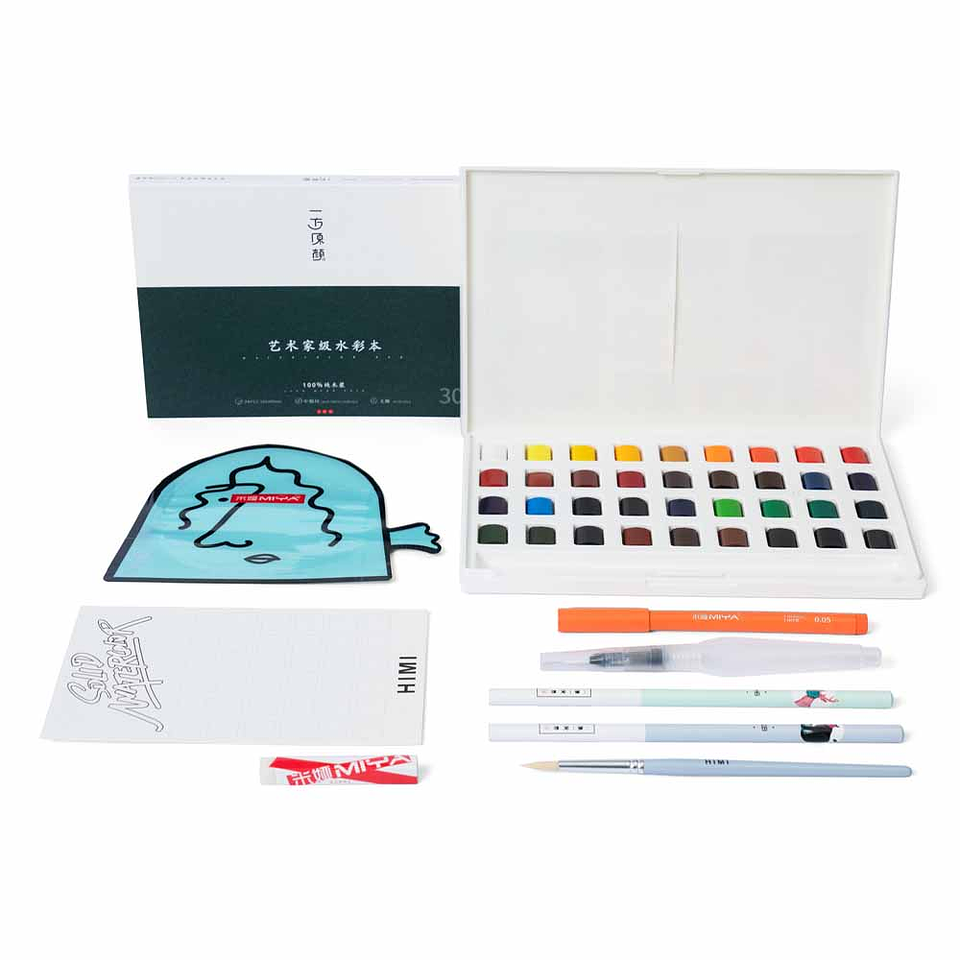 HIMI SET DE ACUARELA 36 COLORES  1