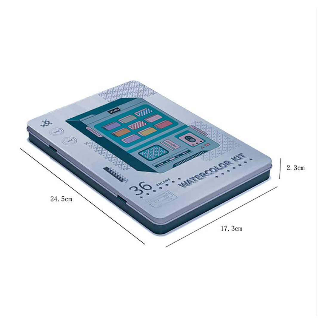 HIMI KIT DE ACUARELA 36 COLORES  2