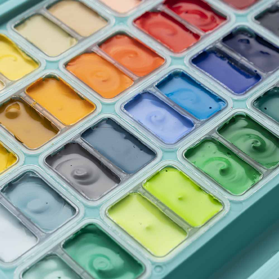 HIMI SET GOUACHE 48 COLORES / 12GR  9