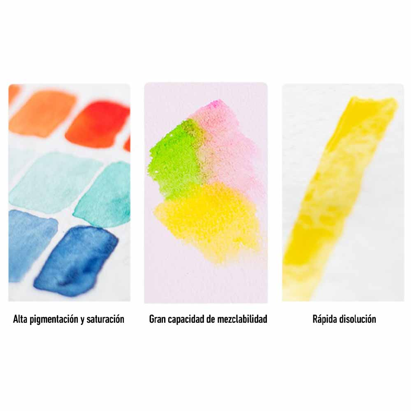 HIMI KIT DE ACUARELA 36 COLORES  8